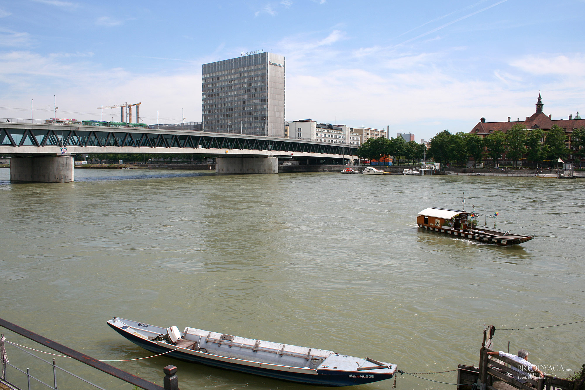 Dreirosenbrücke, Basel
